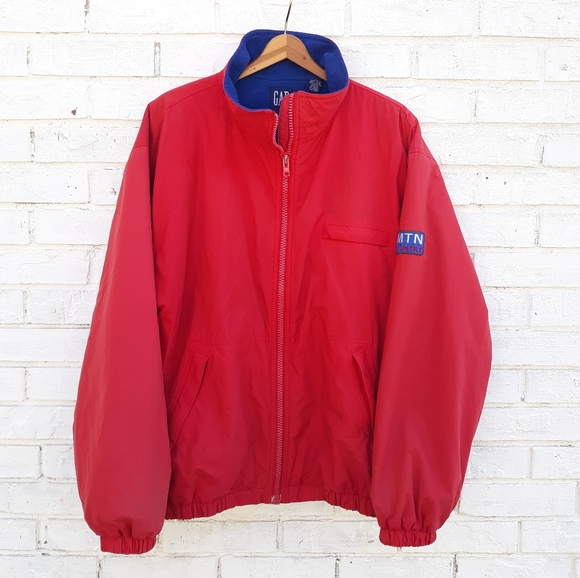 Vintage Gap Nylon Bomber Jacket size Large - Picture 1 of 8